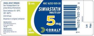 Generic Zocor 5mg 60 Tabs - simvastatin